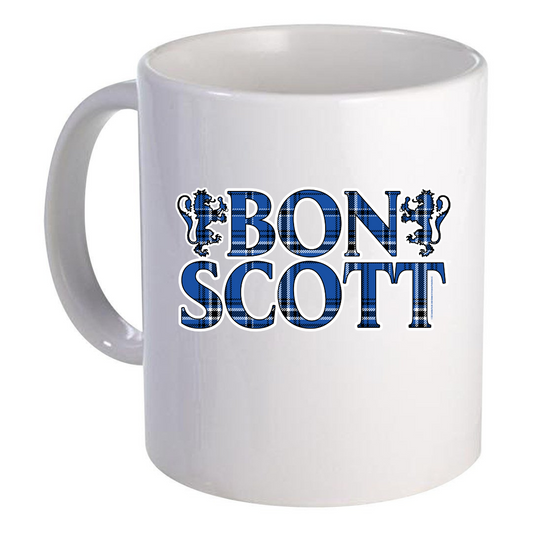 Double Lion Tartan Logo Coffee Mug