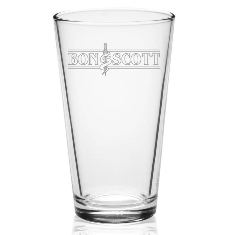Serpent Laser Engraved Pint Glass