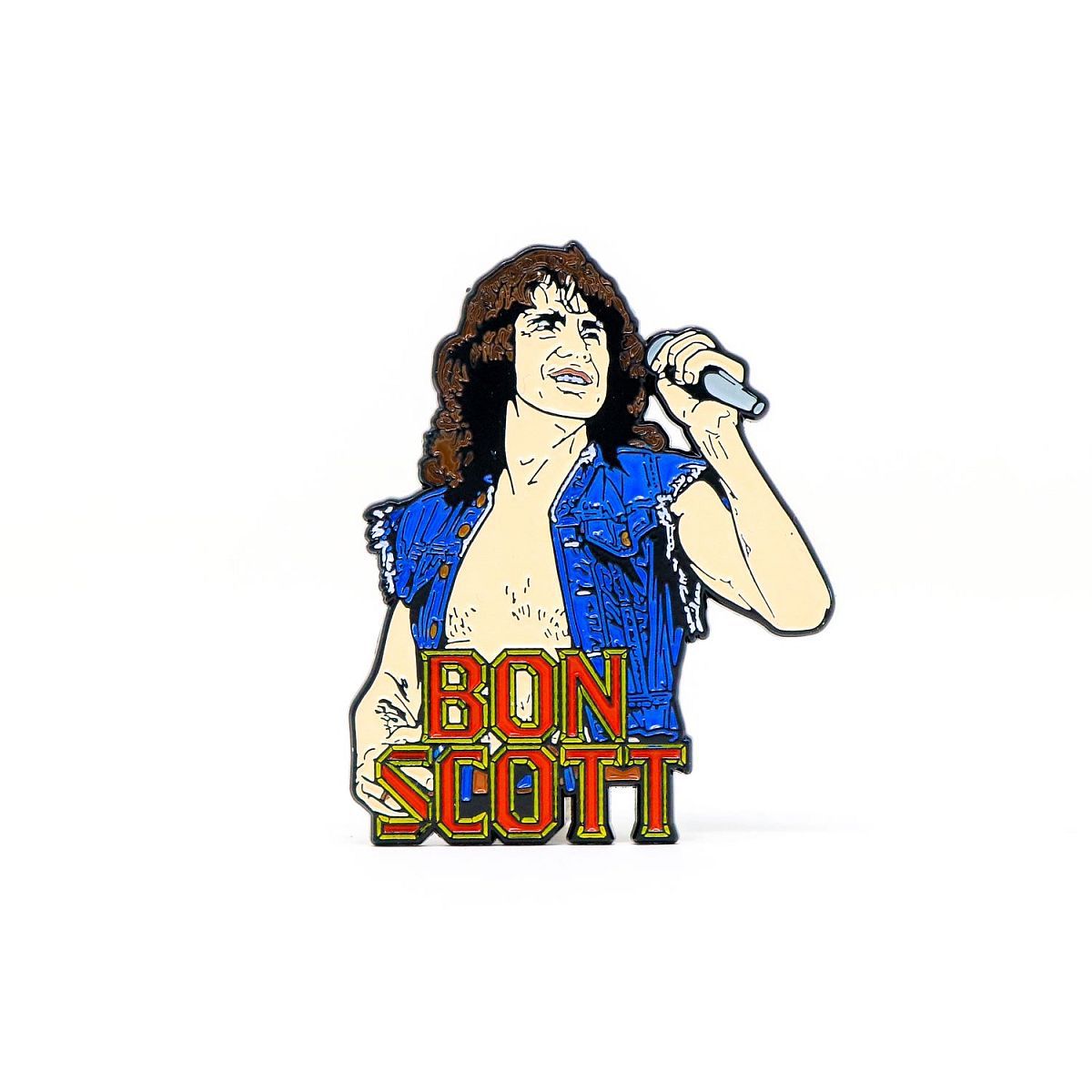 Bon Scott Enamel Pin