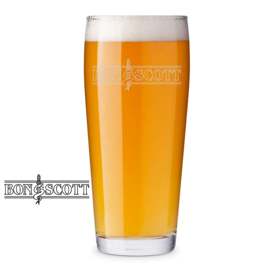 Serpent Laser Engraved Willi Becher Pint Glass