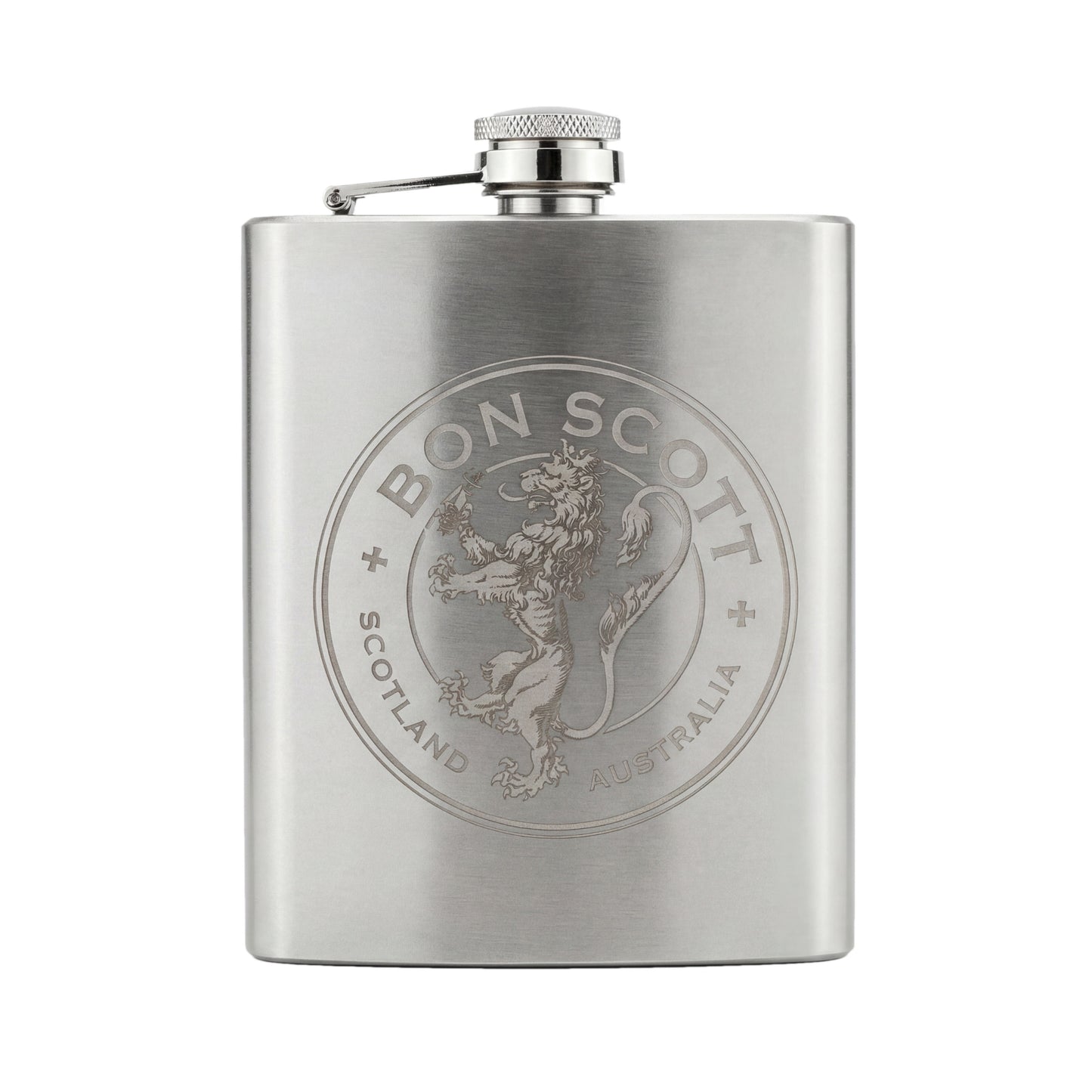 Bon Scott Hip Flask