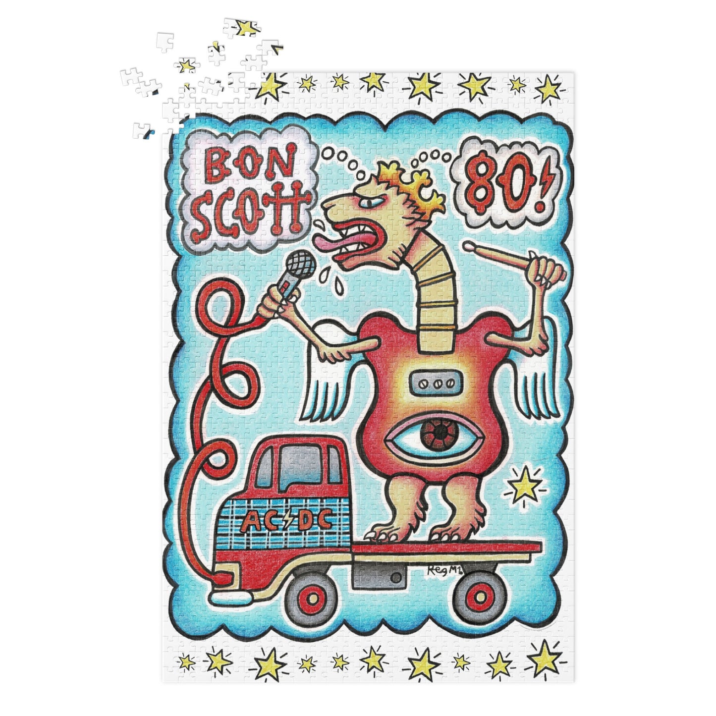 Reg Mombassa Stars 1000 pc Jigsaw Puzzle