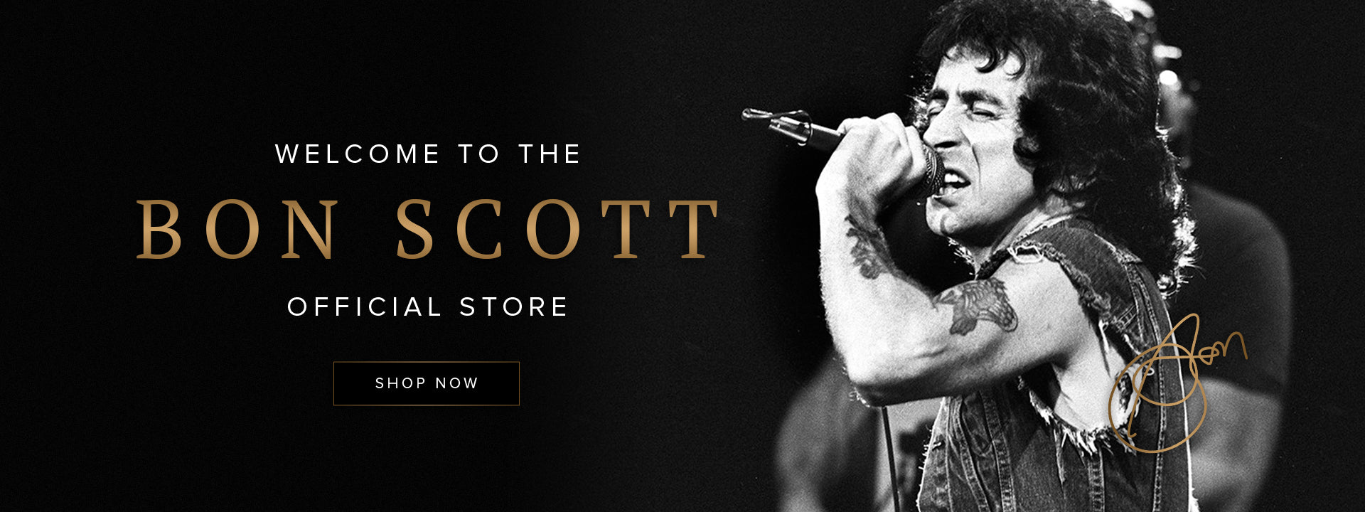 Welcome to the Bon Scott official store. Shop now.