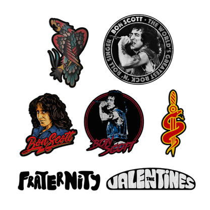 Bon Scott Heritage Tartan Denim Vest