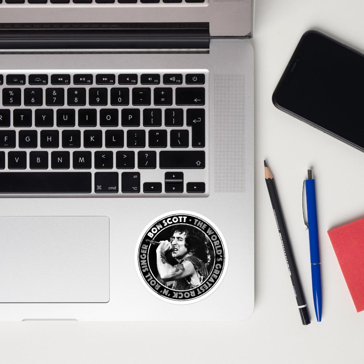 World #39 s Greatest Sticker Bon Scott World #39 s Greatest Sticker Bon Scott