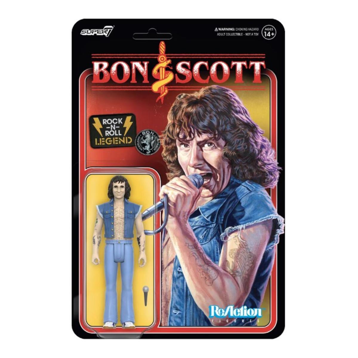 Bon Scott Denim Vest Action Figure