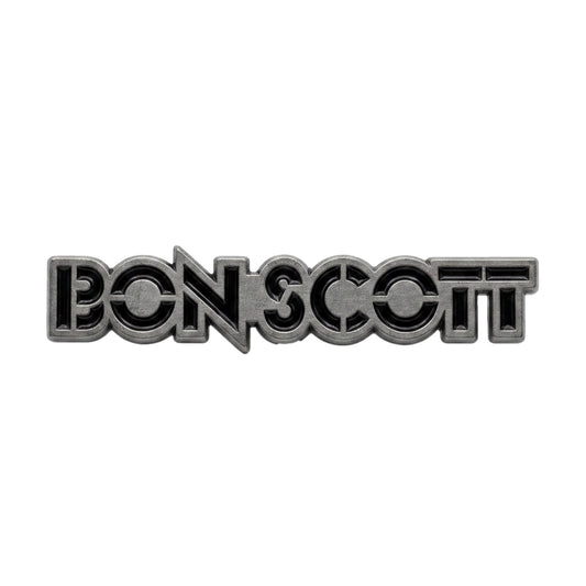 Bon Scott Metal Pin