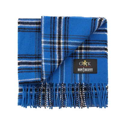 Bon Scott Blue Scarf