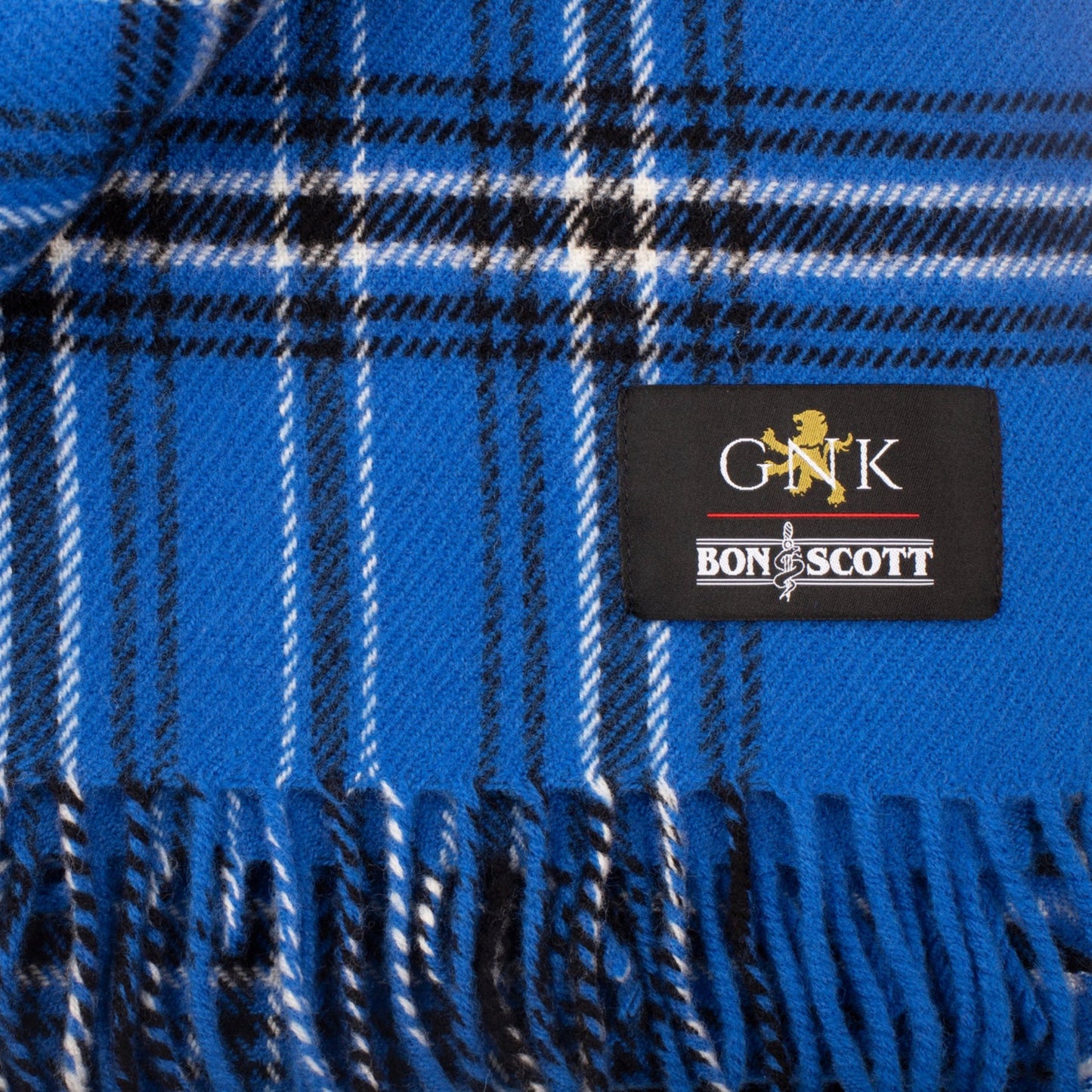 Bon Scott Blue Scarf