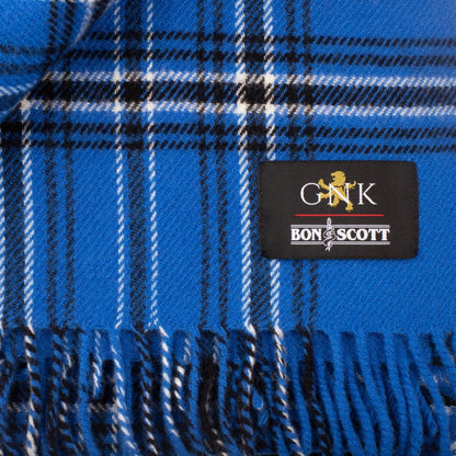 Bon Scott Blue Scarf