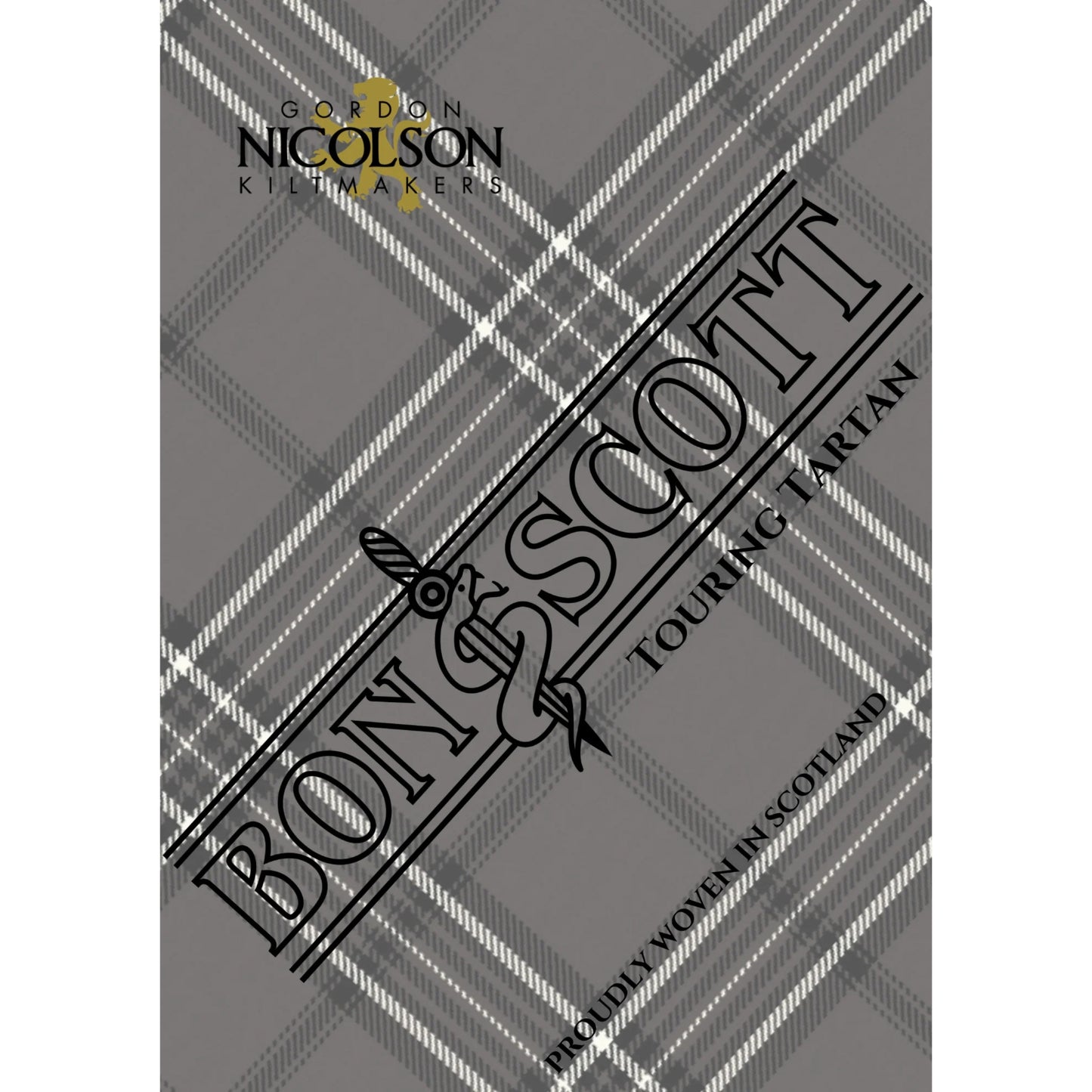 Bon Scott Brown Scarf