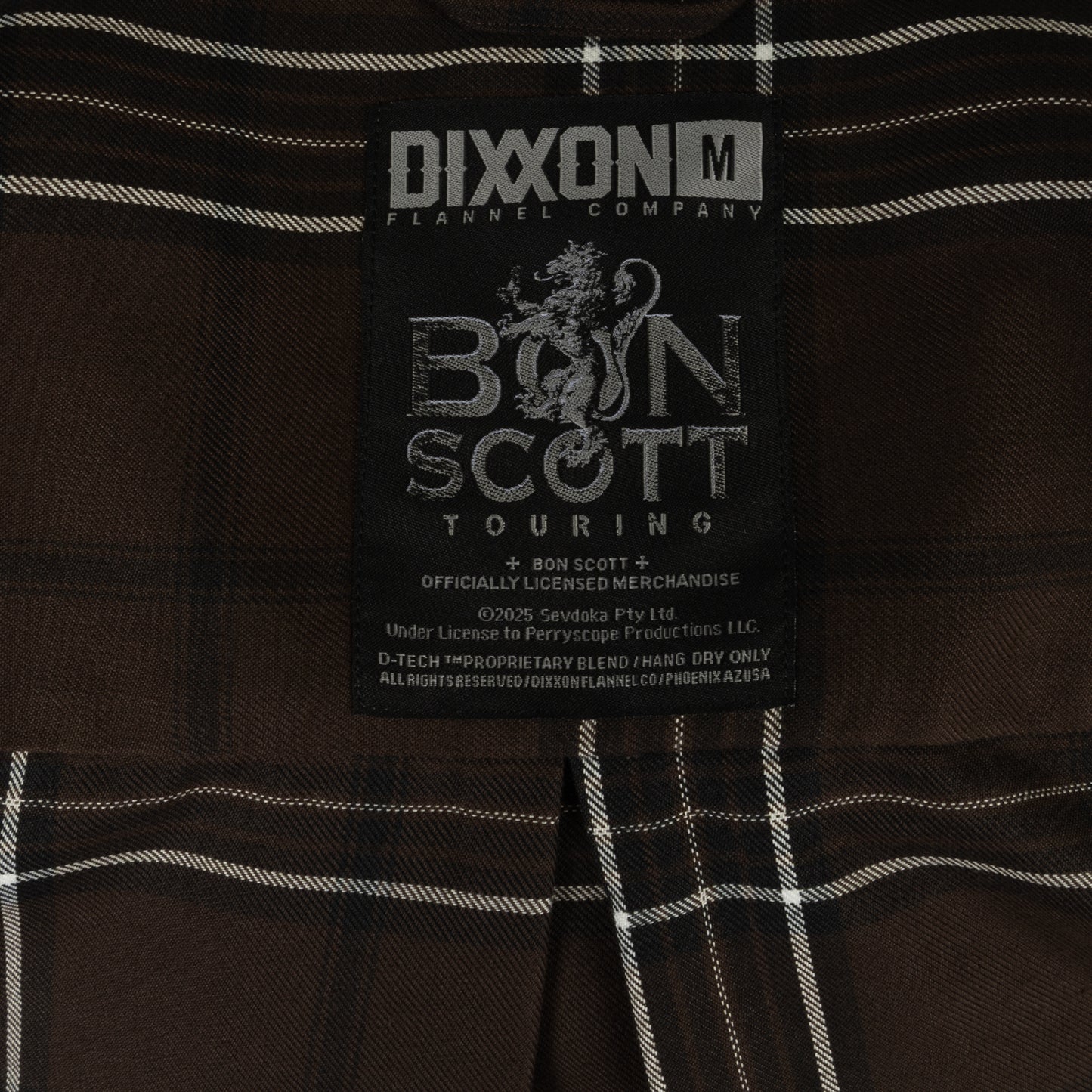 Bon Scott Flannel Shirt