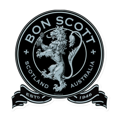 Bon Scott Crest Magnet