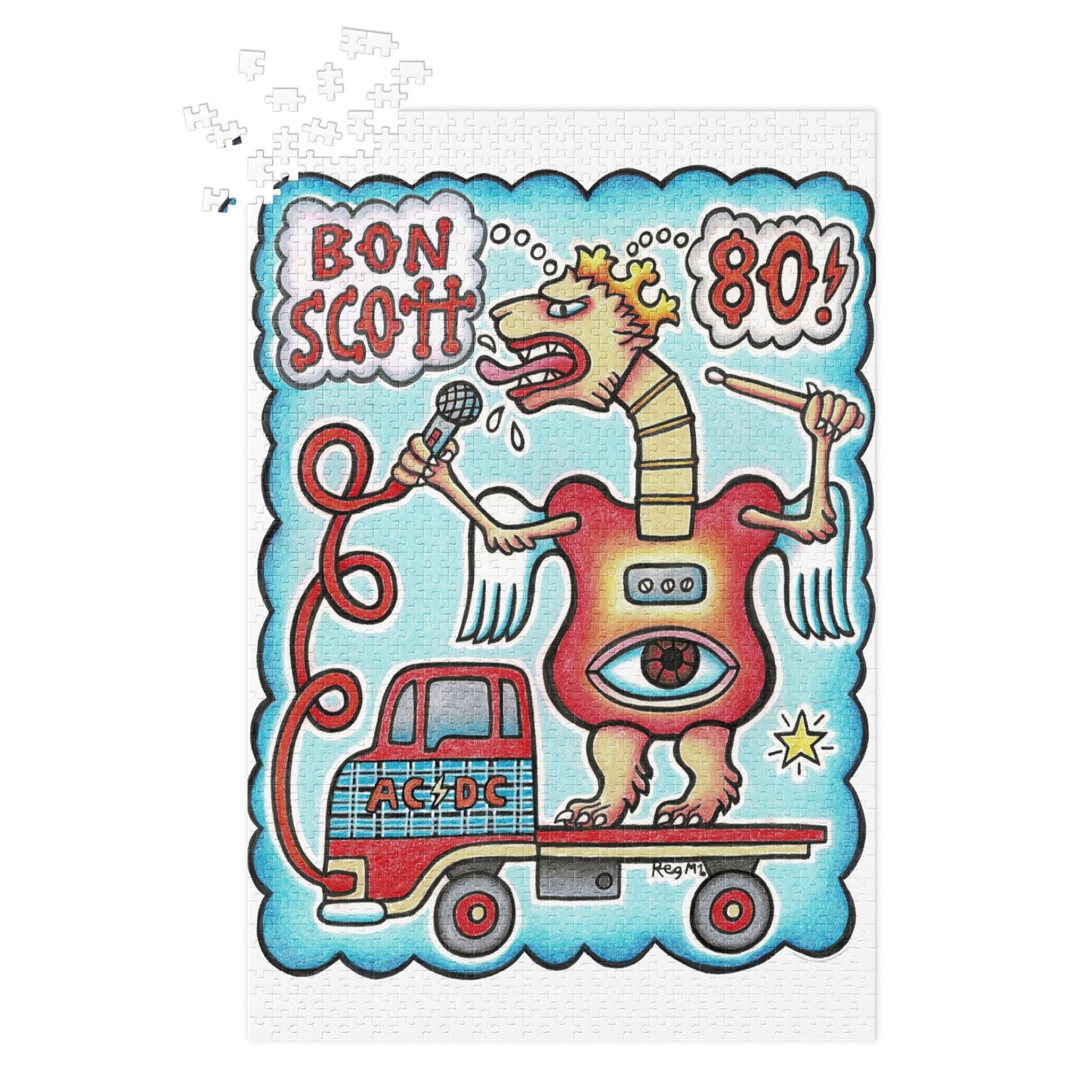 Reg Mombassa 1000 pc Jigsaw Puzzle