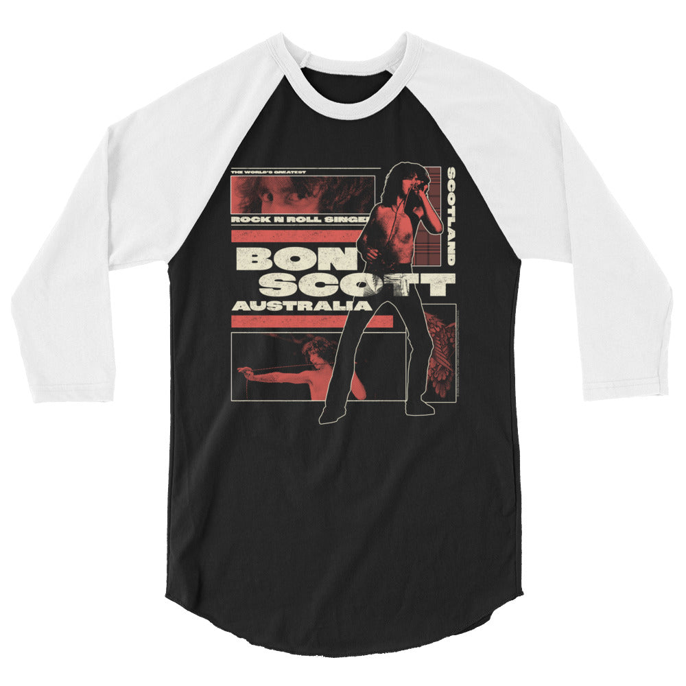 Live Wire Montage Baseball Tee