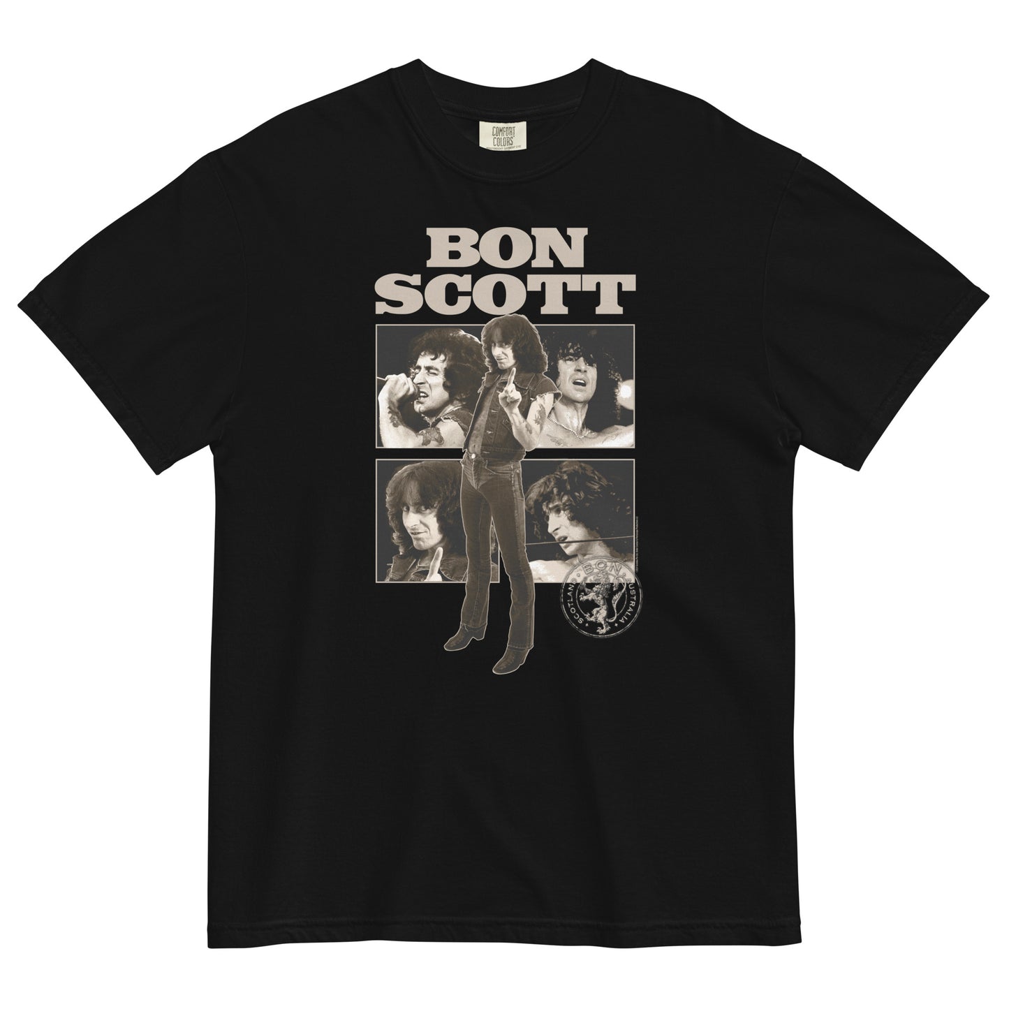 Bon Scott Sepia Photo T-Shirt