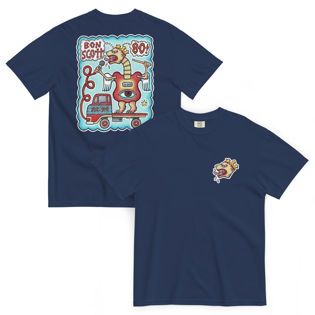Reg Mombassa Navy T-Shirt